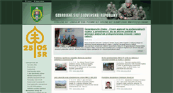 Desktop Screenshot of mil.sk